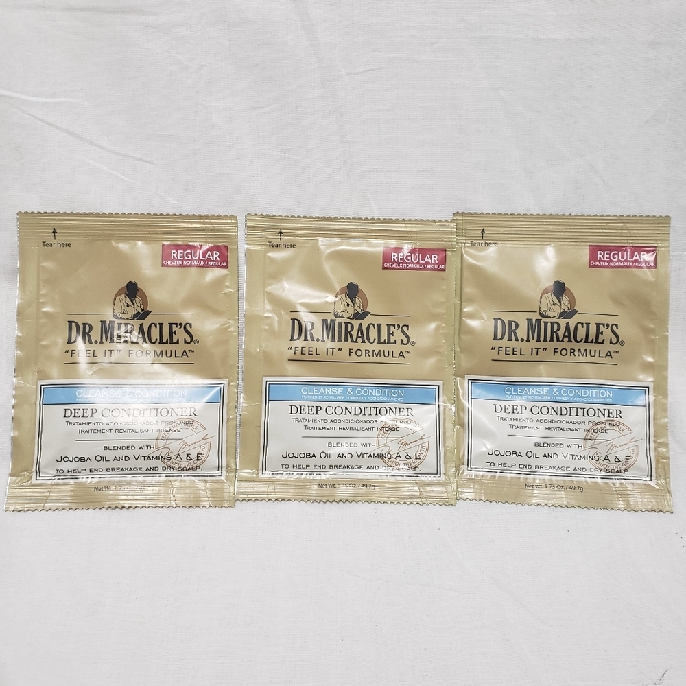 Dr. Miracle's Feel It Formula Deep Conditioning Treatment, 1.75 oz ( Pack of 6 )